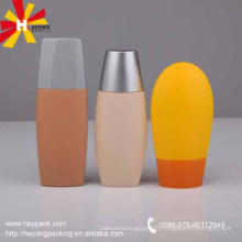 Mini bouteilles d&#39;emballage en plastique pour écran solaire pour un ensemble de déplacements